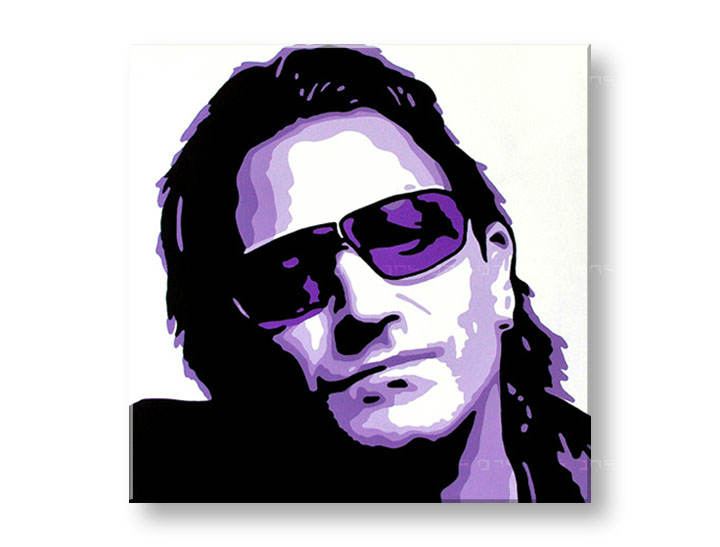 Картини за стена Pop Art Bono-U2 1 част 