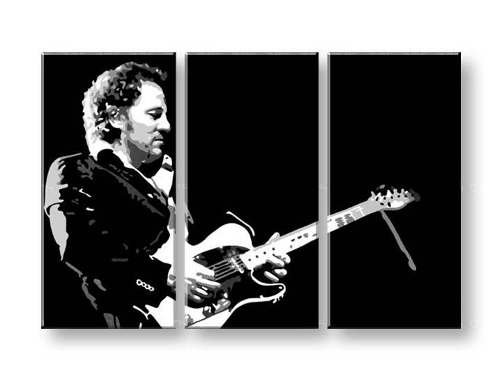 Картини за стена Pop Art Bruce Springsteen 3 части