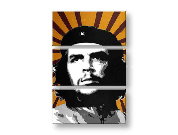 Картини за стена Pop Art Che Guevara 3 части 