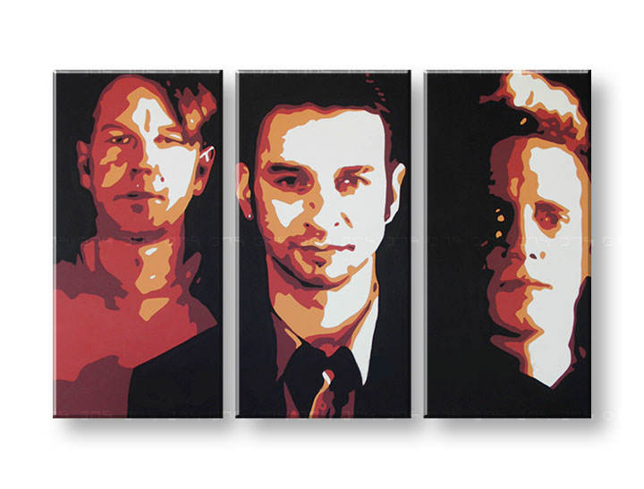 Картини за стена Pop Art Depeche Mode 3 части 