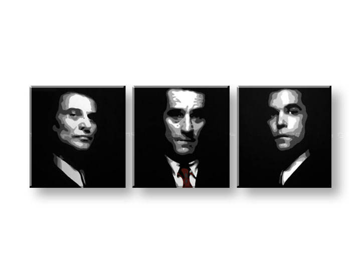 Картини за стена Pop Art Goodfellas 3 части 