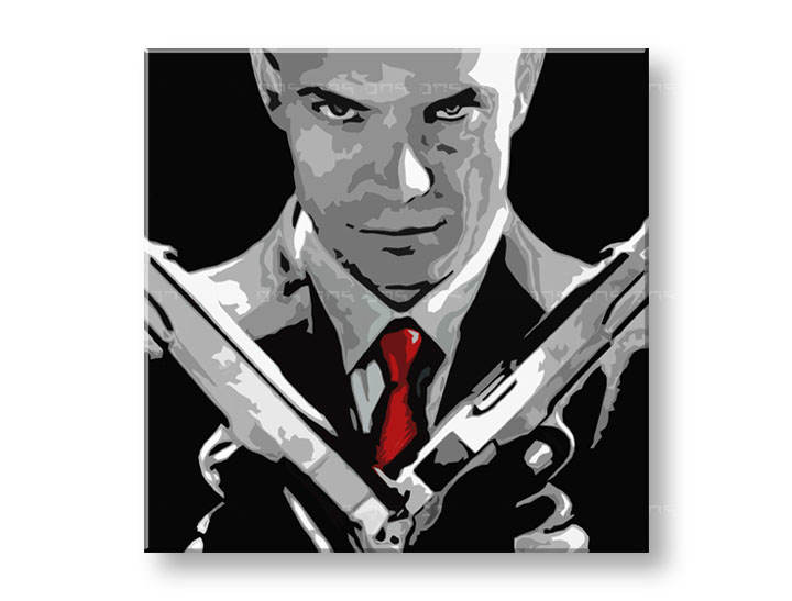 Картини за стена Pop Art HITMAN 1 част 