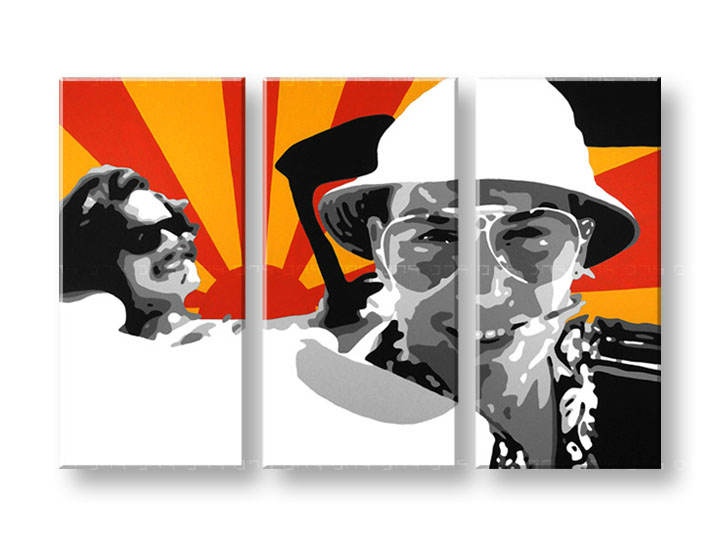 Картини за стена Pop Art Fear and Loathing in Las Vegas 3