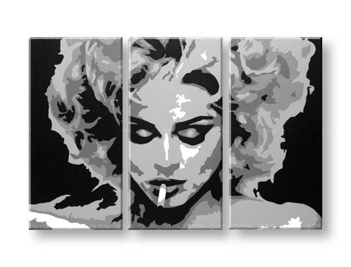 Картини за стена Pop Art MADONNA 3 части 