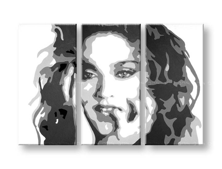 Картини за стена Pop Art MADONNA 3 части 