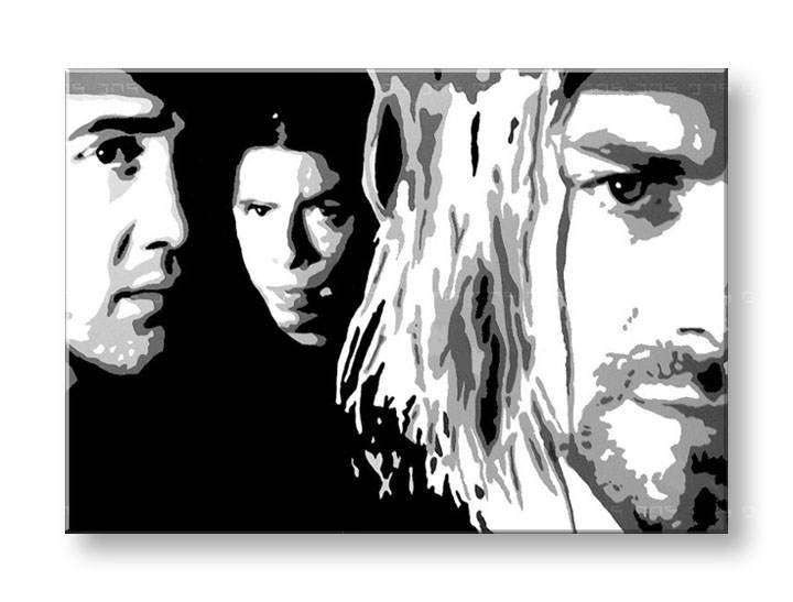 Картини за стена Pop Art Nirvana 1 част 