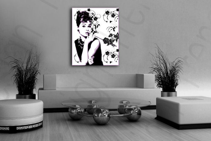 Картини за стена Pop Art Audrey Hepburn 