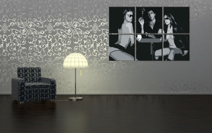 Картини за стена Pop Art Scarface - Ал Пачино 6 части 1