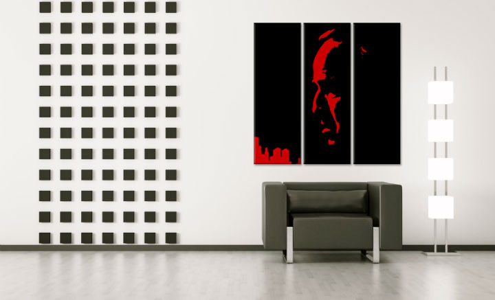 Картини за стена Pop Art Marlon Brando 3 части 