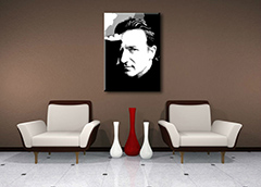 Ръчно рисувана картина POP Art Bono-U2 1 брой bono | различни размери