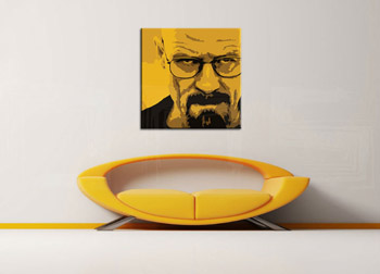 Ръчно рисувана картина POP Art Breaking Bad 4 парчета brb | различни размери