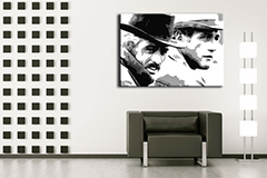 Ръчно рисувана картина POP Art Butch Cassidy 1 брой bc | различни размери