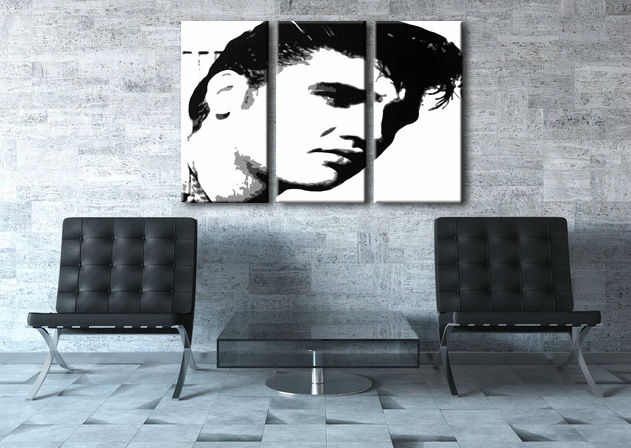 Ръчно рисувана картина POP ART ELVIS 120x80 cm