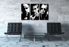 Ръчно рисувана картина POP ART GODFATHER 120x80 cm