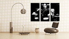 Ръчно рисувана картина POP Art GODFATHER 3 парчета god8 | различни размери
