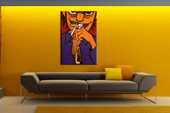 Ръчно рисувана картина POP Art Gorillaz 1 брой | различни размери