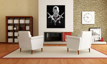 Ръчно рисувана картина POP Art HITMAN hit | различни размери