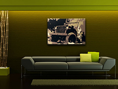 Ръчно рисувана картина POP Art JEEP 1 брой джип | различни размери