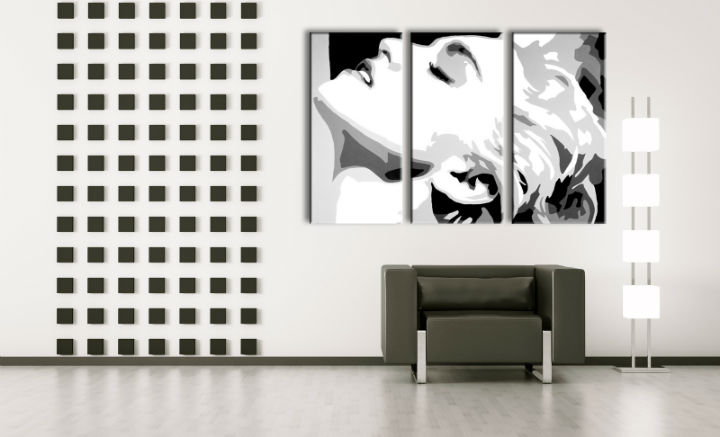 Ръчно рисувана картина POP ART  MADONNA  120x80 cm