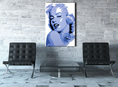 Ръчно рисувана картина POP Art Мерилин Монро 1 брой моно | различни размери