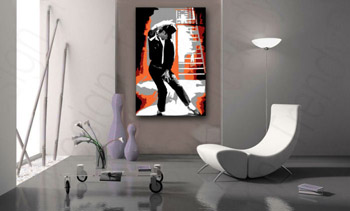 Ръчно рисувана картина POP Art Michael Jackson 1 брой mj4 | различни размери
