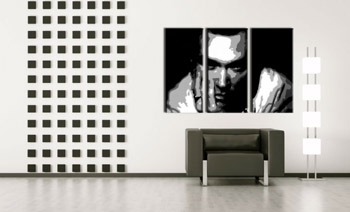 Ръчно рисувана картина POP Art Morrisey 3 парчета чума | различни размери