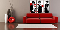 Ръчно рисувана картина POP Art Rat Pack 3 броя rp2 | различни размери