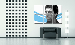 Ръчно рисувана картина POP Art Scarface - AL PACINO 6 броя al40 | различни размери