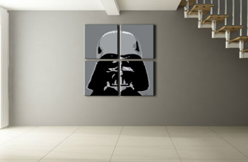 Ръчно рисувана картина POP Art STAR WARS 4 парчета sw | различни размери
