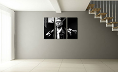 Ръчно рисувана картина POP Art Stock Lock 3 броя | различни размери