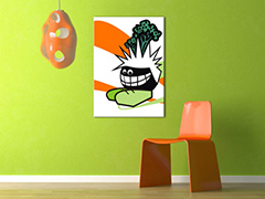 Ръчно рисувана картина POP Art Забавно 1 парче Funy | различни размери