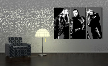 Ръчно рисувана POP Art картина Apocalyptica 3 част apo | различни размери