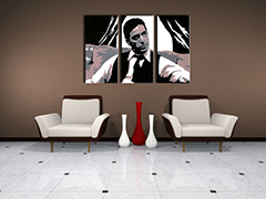 Ръчно рисувана POP Art живопис AL PACINO 3 броя al11 | различни размери