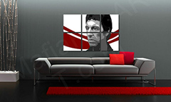 Ръчно рисувана POP Art живопис AL PACINO 6 части al6 | различни размери
