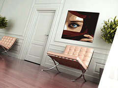 Ръчно рисувано око POP Art Eye 1 брой рисунка на око | различни размери