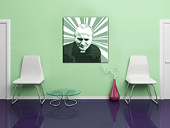 Ръчно рисувано POP Art изображение на Йоан Павел II. 1 част jp3 | различни размери