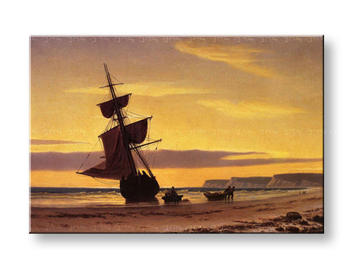 Картини на платно COASTAL SCENE - William Bradford