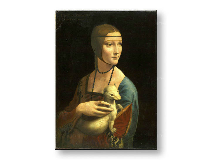 Картини на платно DAMA CON L'ERMELLINO - Leonardo da Vinci