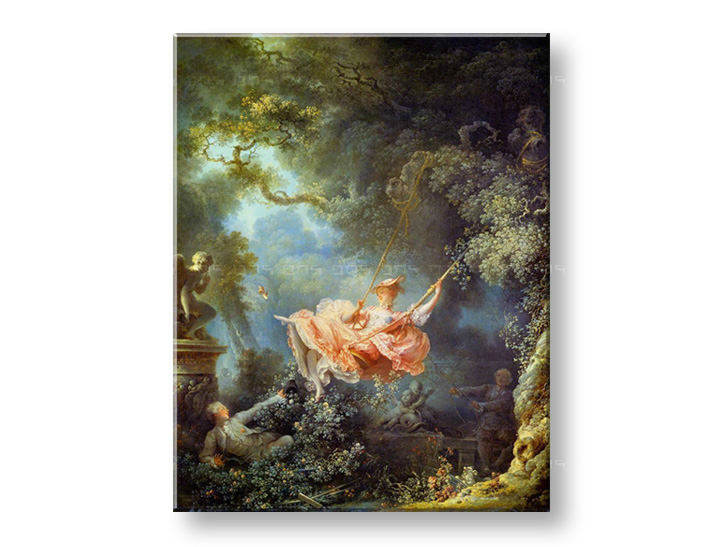 Картини на платно THE SWING - Jean-Honoré Fragonard  