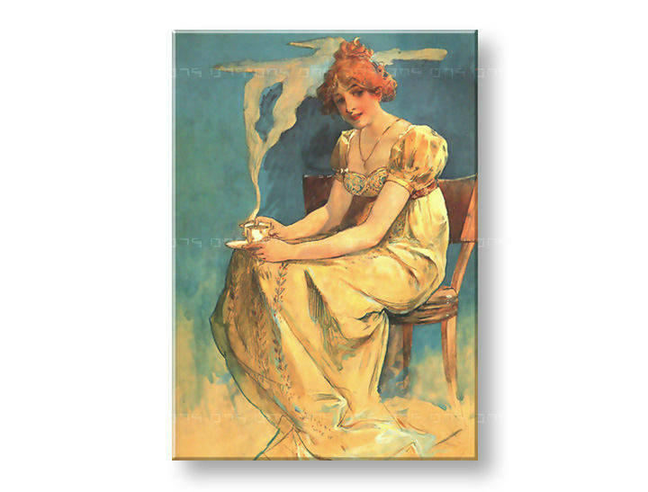 Картини на платно COFFEE - Alfons Mucha