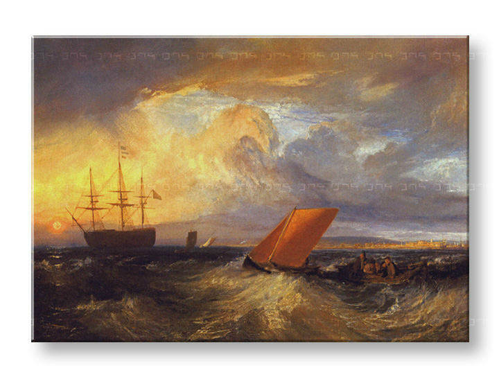 Картини на платно SHEERNESS VISTA DAL NORE - William Turner