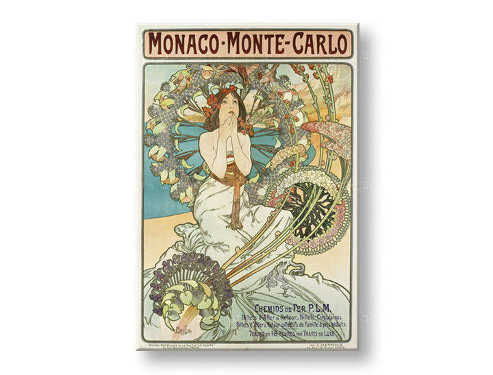 Картини на платно MONACO MONTE CARLO - Alfons Mucha
