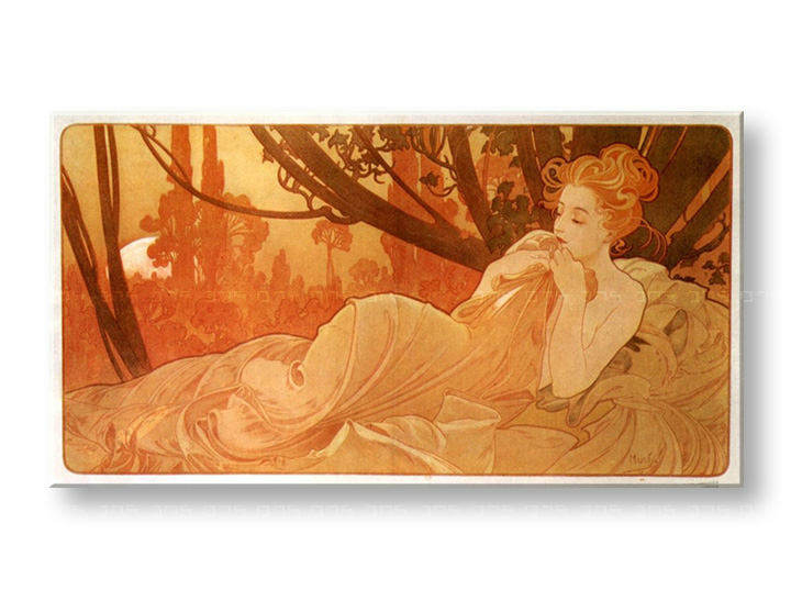 Картини на платно SUMRAK - Alfons Mucha