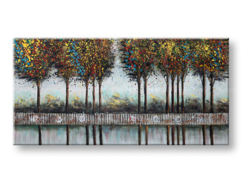 Рисувана картина за стена ДЪРВЕТА 1 част 100x50 cm CFAZH3739AE1
