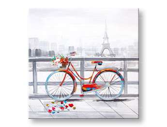 Рисувана картина за стена PARIS 1 част CFAZH5419E1 - 50x50 cm