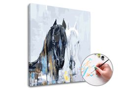Рисуване по номера HORSE MAJESTY | ниска трудност