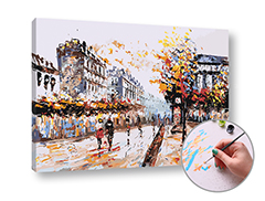 Рисуване по номера STREET | висока трудност