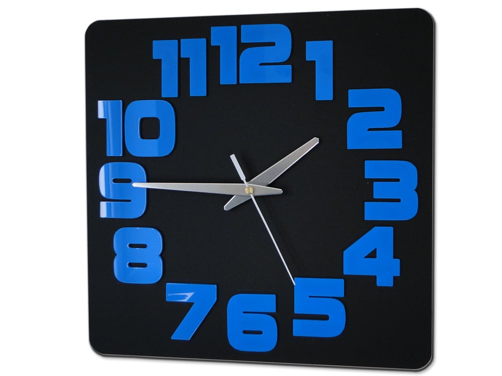 Стенни часовници LOGIC BLACK-BLUE HMCNH047-blackblue